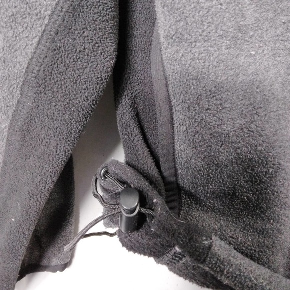 American Eagle Men Pullover Fleece Jacket Gray - Picture 4 of 6